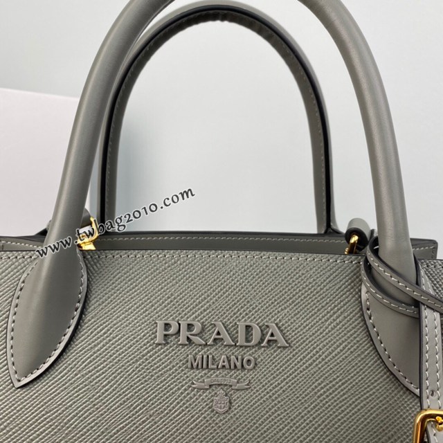 Prada專櫃新款小號經典升級版 1BA156 普拉達經典款小牛皮手提包 csp1320